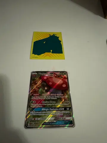Vileplume GX Holo Pokémon Card (Single) - Shiny Full Art #221