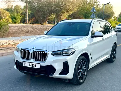 Under warranty + service BMW X3 Mkit GCC specifications 2024 model