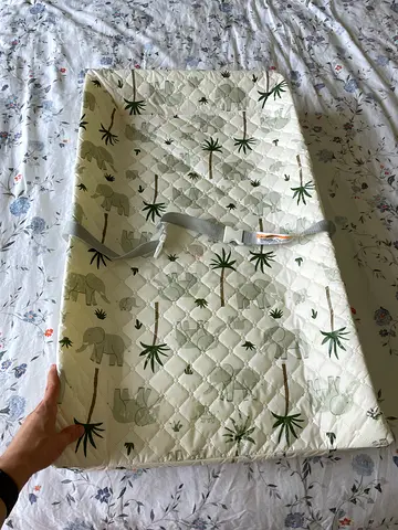 Baby changing mat / changing pad with washable cover - good condition