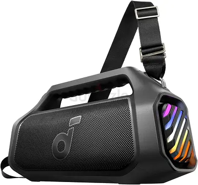 Soundcore Boom 2 Plus Outdoor Bass Speaker, 140W Powerful Sound, Deep BassUp 2.0, 20H Playtime