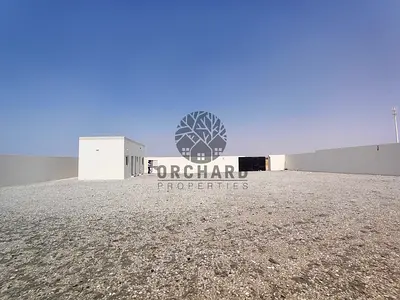 Open yard 10000 sqft with 30kv electricity 2 offices rent 120k