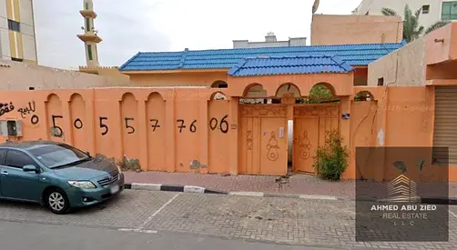 Residential and Commercial Land for Sale in Al Nuaimiya 1 Ajman Corner on 3 Streets 5600 Sq Ft Behind a Mosque G+1 with Potential Approval for G+4