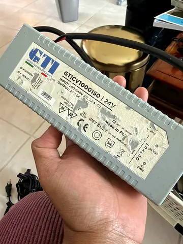Italy made GTI 1000W / 24V Electronic Ballast / Power Supply (Used)