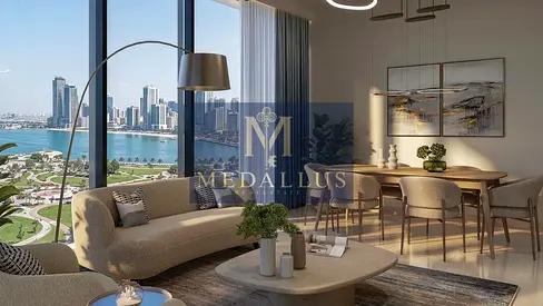 Full Sea View 1BR | Private Beach | AED 900K | 800 Sqft | 30/70 Plan