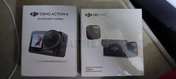 DJI Osmo Action 4 (sealed) + DJI Mic Mini wireless mic - combo (non active)