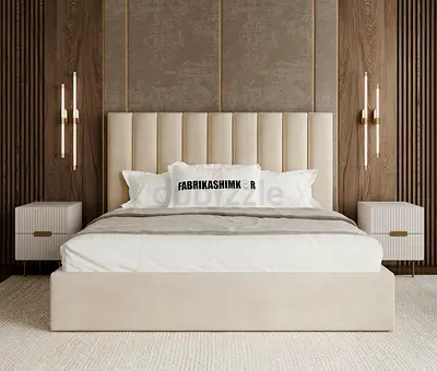 Modern New king size family bed storage bed king bed frame very strong
