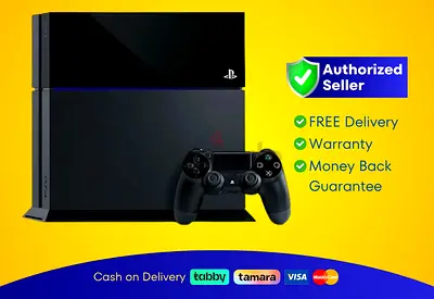 Sony PlayStation 4 - Fat - Black - 500GB | New | Warranty | FREE Delivery