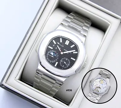 Patek philippe complication mens automatic watch