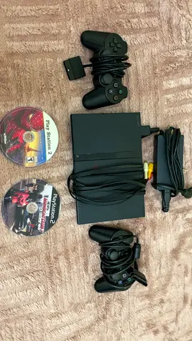 Ps2 Slim + 2 Controllers + Games