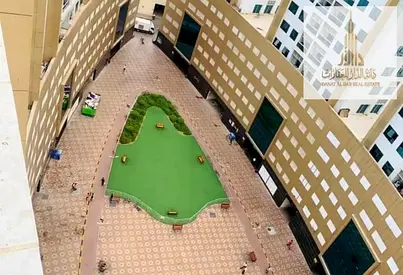 For sale: a great studio with an area of 365 sq. ft. in Al Lujoor Towers, Ajman