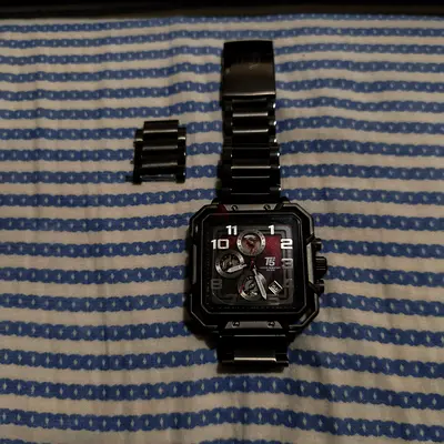 T5 Stainless Steel analog watch