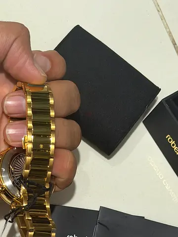 Roberto Cavalli Men's Gold Tone Chronograph Watch