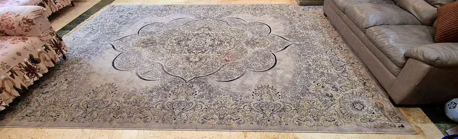 Large Traditional Floral Rug for Living Room