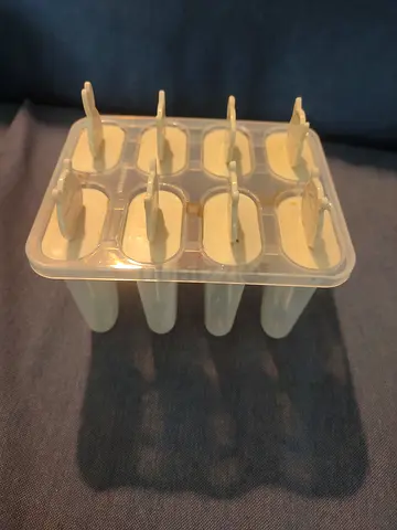 Reusable 8-slot Popsicle / Ice Pop Mould Set and mittens