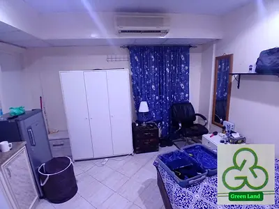FURNISHED STUDIO MONTHLY AVAILABLE RENT 1500 FAMILY BULDING SPLIT AC