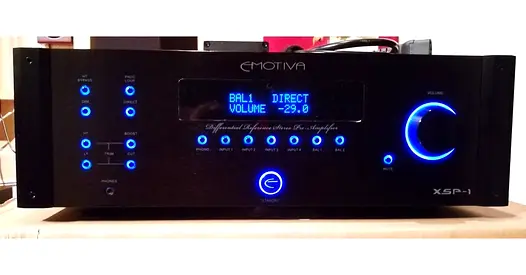 EMOTIVA - XSP-1 TWO CHANNEL PREAMPLIFIER