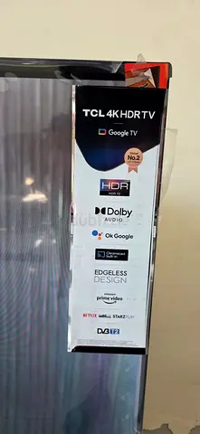 TCL 4K HDR Smart TV (Google TV) - 55" (like new)