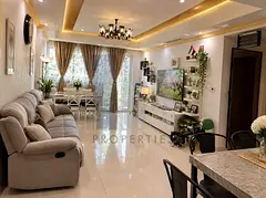 Partial Sea View | Spacious 3BR + Maid | Balcony