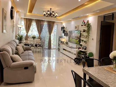 Partial Sea View | Spacious 3BR + Maid | Balcony