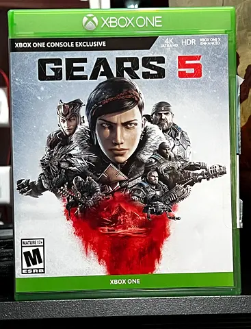 Gears 5 (Xbox One) - Complete Case, Very Good Condition
