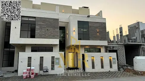 A Rare Opportunity in Al Helio – Ajman | Luxury Villa Next to the Mosque | Main Road | Fees Included
