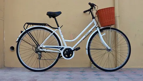 Cruiser bike Japan import Free delivery used refurbished 100% working with basket and soft seat