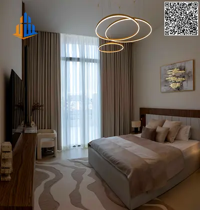 Studio for sale in Al Zorah, Ajman | Direct golf view | AED 698,000 | Freehold | 6-year installments