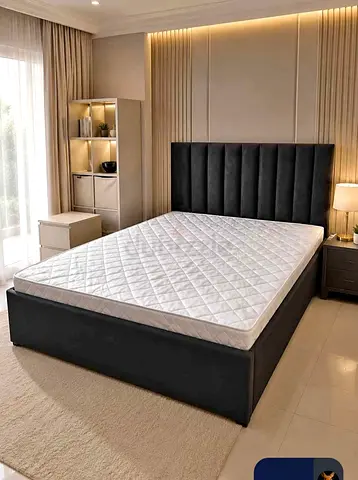 Brand new queen size bed with mattress available