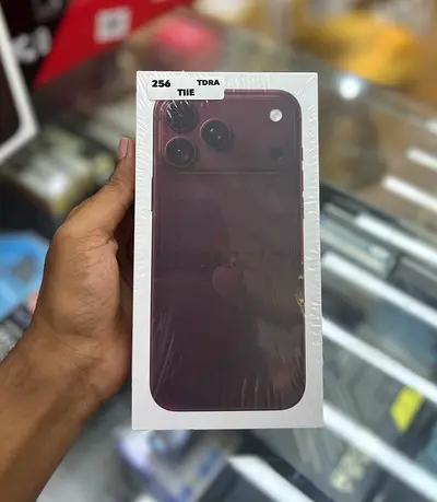 Brand New Sealed iPhone 18 Pro Max 256GB - TDRA Burgundy