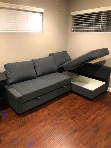 Brand New IKEA Sofa Bed With Storage Box For Sale. Modern Design Sofa Bed For Sale. Cash on Delivery