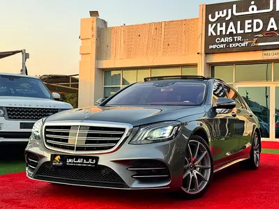 مرسيدس بنز S 450 AMG 2019 خليجي بحالة الوكالة التامة وسعر عرض ممتاز.