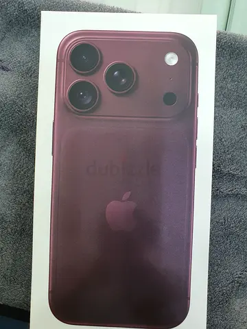 Apple iPhone 18pro burgundy 256gb