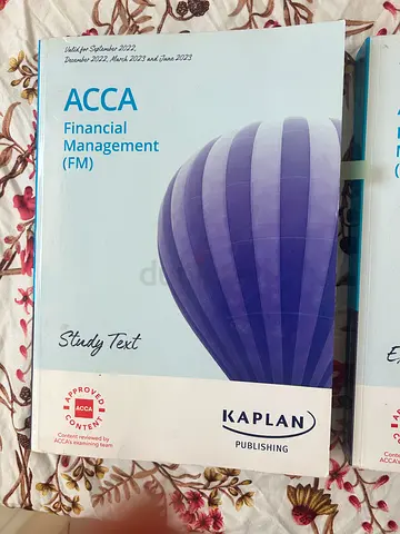 Kaplan ACCA Financial Management (FM) Study Text