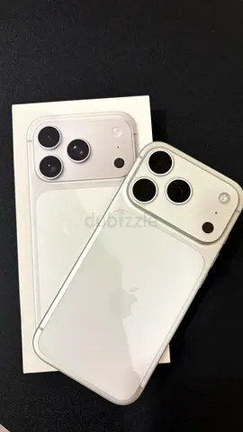 Apple iPhone 17 Pro (Silver) with Box - Good Condition - 90 Battery health - Japan version - ESIM