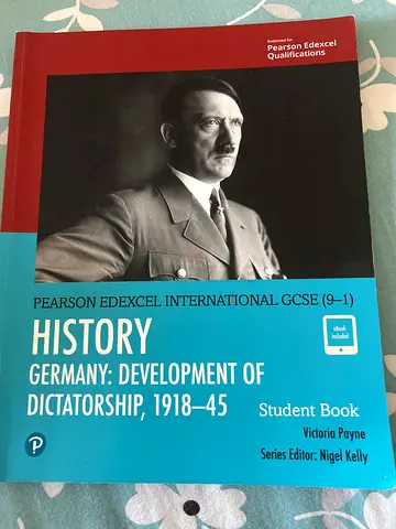 Pearson Edexcel International GCSE History: Germany Development of Dictatorship 1918-45