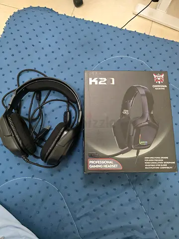 Onikuma Gaming Headphones K20 Gaming Headset - Good Condition with Box