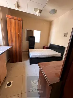 For rent in Al Majarra, Sharjah, a medium-sized studio located directly near the Corniche. Central A