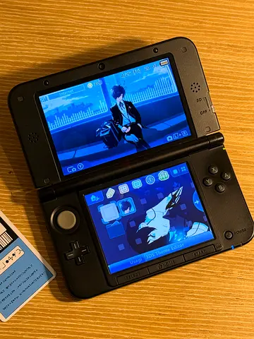 Nintendo 3ds XL navy blue/black