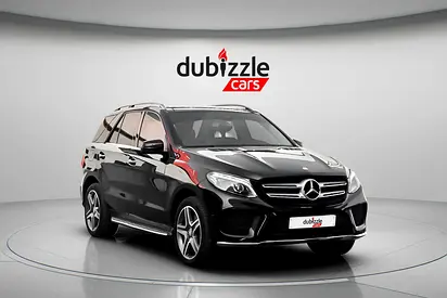 AED 1686/month | 2017 Mercedes-Benz GLE-Class GLE 400 4Matic | GCC Specs | Ref#526312