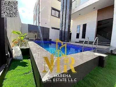 Special Offer – Includes All Registration and Ownership Transfer Fees!** **Luxury Modern Villa for Sale in Al Zahia – Ajman (Private Pool & Spacious
