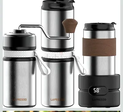 LePresso GrindGo Quattro 4-in-1 Coffee Set
