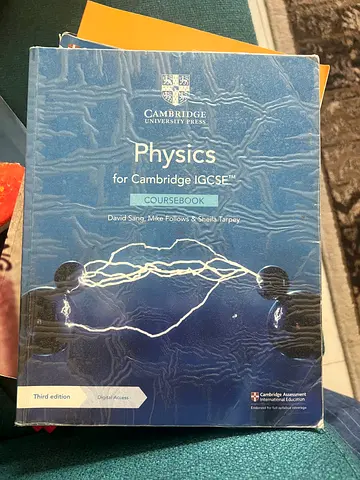 IGCSE physics textbook