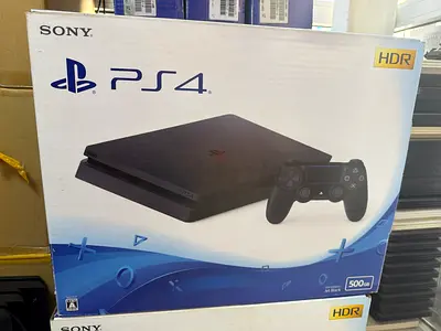 Sony PS4 Slim 500GB with Controller - Boxed, Good Condition