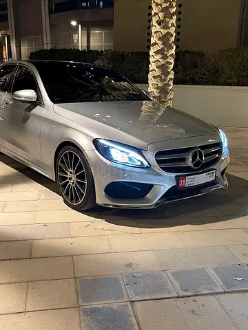 Hot Deal !! Mercedes-Benz C-Class C200 Low Mileage 2015 GCC Specs