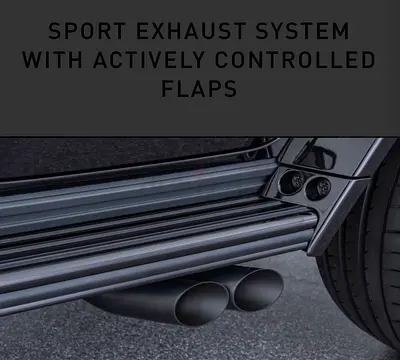 BRABUS Valve Controlled Exhaust for Mercedes G63 G-Class G-Wagon G800