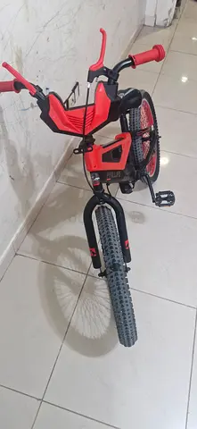Kids 12-14 inch Red & Black Bicycle in Good Condition