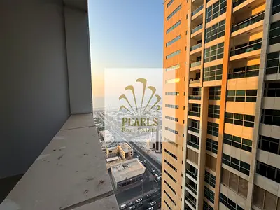 شقة غرفتين وصالة في أبراج عجمان ون مع بلكونة وموقف مجاني