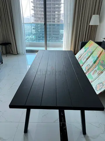 IKEA RYGGESTAD Dining Table with 6 Chairs