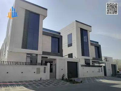Modern villa for sale in Al Yasmin, Ajman | Custom finishing | 5BHK | Price includes registration and ownership fees