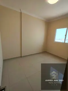2-bedroom apartment with 2 bathrooms, central AC, balcony with open view, AED 40,000 yearly, payable